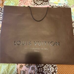Louis Vuitton Brown Shopping Bag